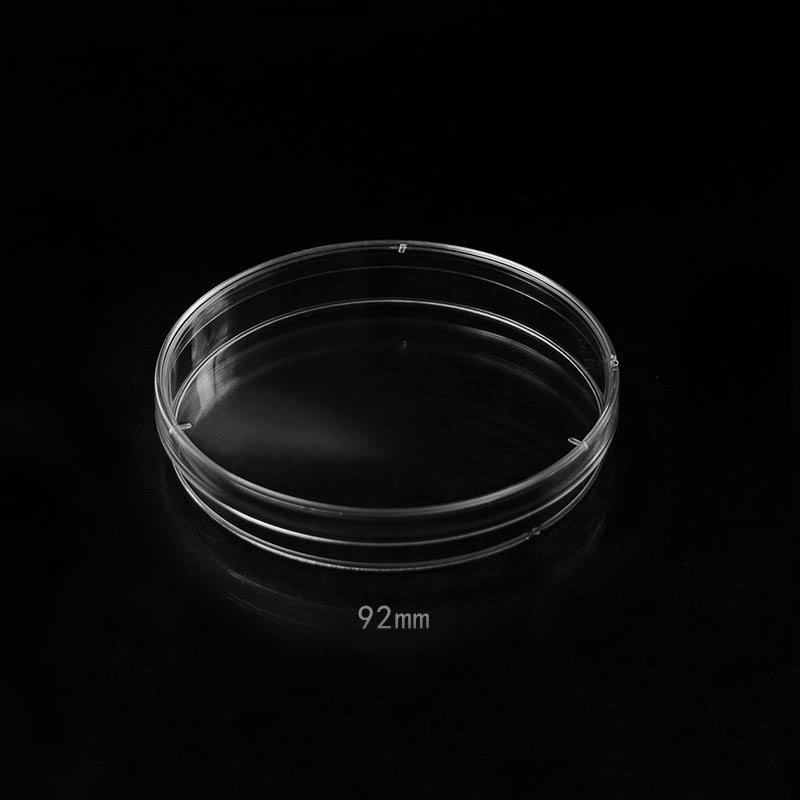 92mm Polystyrene Petri Dishes with Lid, 3 vents
